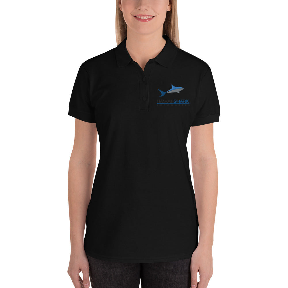 HSE Logo Embroidered Women's Polo Shirt