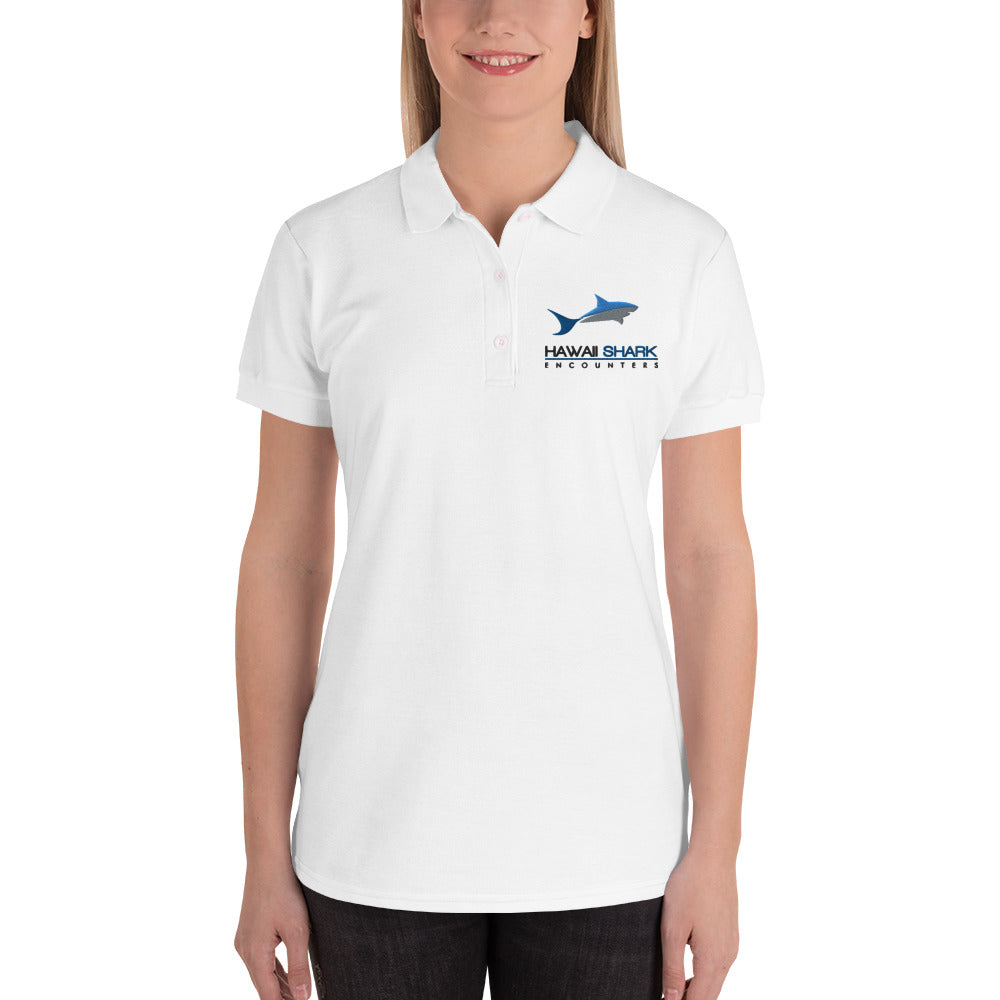 HSE Logo Embroidered Women's Polo Shirt