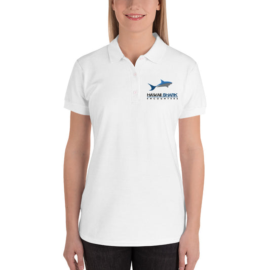 HSE Logo Embroidered Women's Polo Shirt