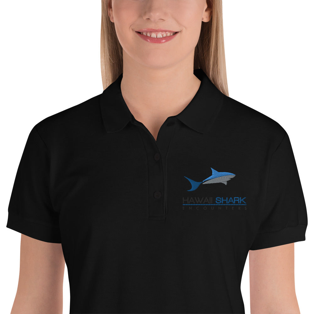 HSE Logo Embroidered Women's Polo Shirt